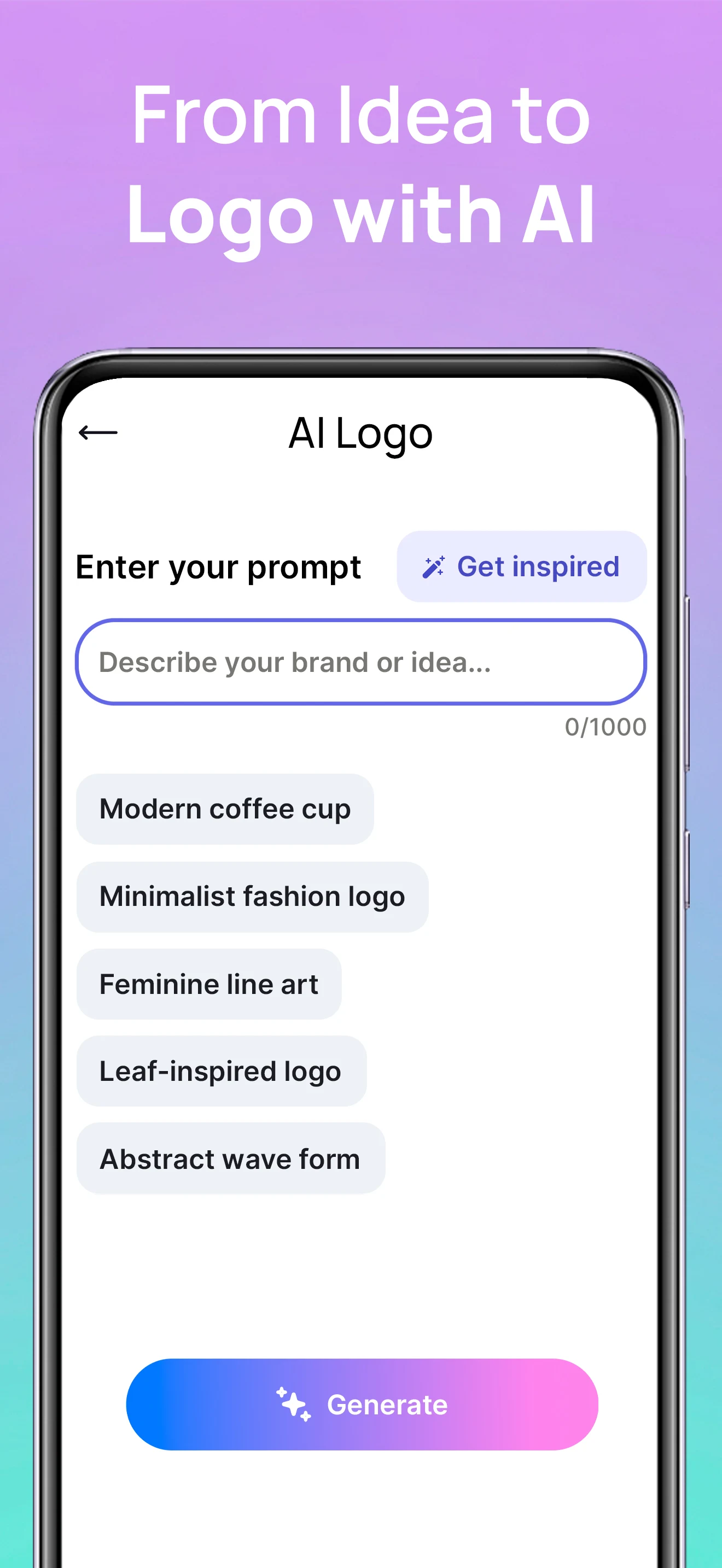 Logo Maker - AI Logo Generator screenshot